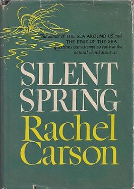 Cover of the first Edition of ‘Silent Spring’