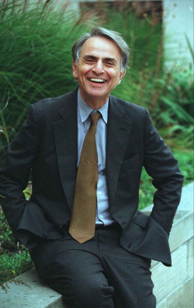 Carl Sagan in 1994
