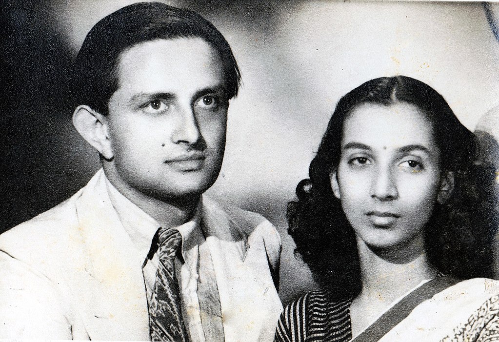 Vikram Sarabhai married classical dancer Mrinalini Sarabhai in 1942.