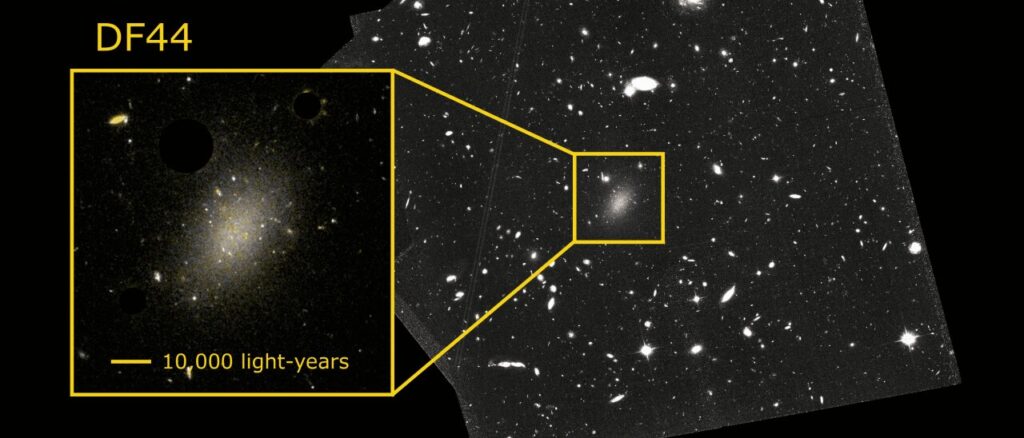 The Mystery Of The Anomalous Galaxy Made Of 99.9% Dark Matter Is Solved