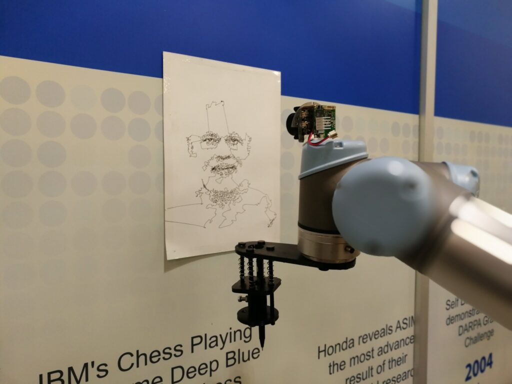Chitrakar: A Robotic System That Can Tranform Human Images Into Drawings